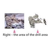 Maxbell DIY 5D Diamond Painting Embroidery Animals Cross Crafts Stitch Kit  Tiger 2