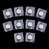 Maxbell 10 Sets Invisible Sew in Magnetic Snaps Sewing Buttons Purse Closure 17mm