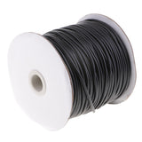 Maxbell 1 Roll 2.5mm Waxed Cotton Cord Thread/Thong Cord Jewelry Making Beading Crafting