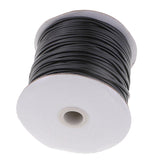 Maxbell 1 Roll 2.5mm Waxed Cotton Cord Thread/Thong Cord Jewelry Making Beading Crafting