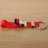 Max Add-A-Bag Luggage Strap Jacket Gripper, Baggage Suitcase Straps Belts Red