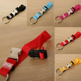 Max Add-A-Bag Luggage Strap Jacket Gripper, Baggage Suitcase Straps Belts Red