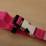 Max Add-A-Bag Luggage Strap Jacket Gripper, Baggage Suitcase Straps Belts Pink