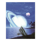 Maxbell Full Drill 5D Diamond Painting Embroidery Cross Stitch Kits 25x30cm Planet