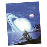 Maxbell Full Drill 5D Diamond Painting Embroidery Cross Stitch Kits 25x30cm Planet