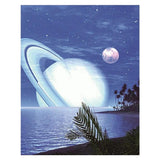 Maxbell Full Drill 5D Diamond Painting Embroidery Cross Stitch Kits 25x30cm Planet