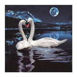 Maxbell 5D Diamond Painting Embroidery Cross Stitch Kits 25x25cm Swan