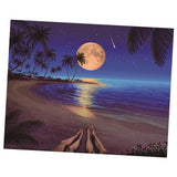 Maxbell Full Drill 5D DIY Diamond Painting Cross Stitch Kit Home Decor Gifts Seaside