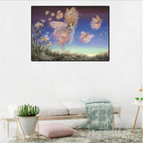 Maxbell Full Drill 5D DIY Diamond Painting Angle Cross Stitch Kit Home Decor Gifts