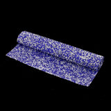 Max Crystal Rhinestone Trims Sheet Iron on Applique for Decoration Deep Blue