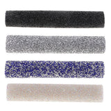 Max Crystal Rhinestone Trims Sheet Iron on Applique for Decoration Deep Blue