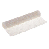Max Crystal Rhinestone Trims Sheet Iron on Applique for Decoration White AB