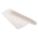 Max Crystal Rhinestone Trims Sheet Iron on Applique for Decoration White AB