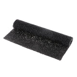 Max Crystal Rhinestone Trims Sheet Iron on Applique for Decoration Black