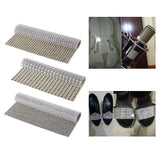 Max 24x40cm Beaded Crystal Rhinestone Trims Sheet Iron on Applique DIY Decor 1