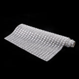 Max 24x40cm Beaded Crystal Rhinestone Trims Sheet Iron on Applique DIY Decor 2