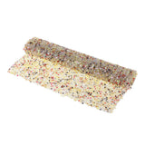 Max Crystal Beaded Sequins Trims Sheet Iron on Applique for Decoration Beige