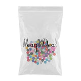 Max 100Pcs Candy Color 2-Holes Round Resin Button For Sewing Craft Scrapbook 6mm