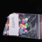Max 100Pcs Candy Color 2-Holes Round Resin Button For Sewing Craft Scrapbook 6mm