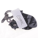 Maxbell 1 Pair PU Leather Toggle Buttons with Metal Hook Coat Fastener DIY Silver