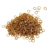 Max 500pcs Jump Rings Open Connectors DIY Jewelry Making 4mm