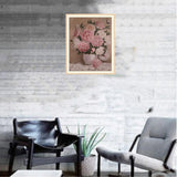 Maxbell Full Drill 5D Diamond Painting Potted Peony Flower Cross Stitch Home Decor