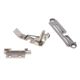 Maxbell Iron Needle Plate & Feed Dog Set with Foot for Overlock Sewing Machine 1-8