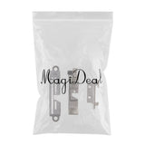 Maxbell Iron Needle Plate & Feed Dog Set with Foot for Overlock Sewing Machine 1-4