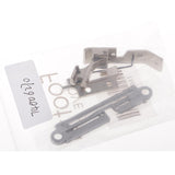 Maxbell Iron Needle Plate & Feed Dog Set with Foot for Overlock Sewing Machine 3-16