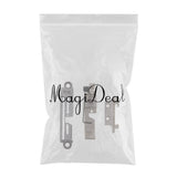 Maxbell Iron Needle Plate & Feed Dog Set with Foot for Overlock Sewing Machine 3-16