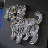 Max DIY Crafts String Art Kits Animal Dog Painting Kits for Beginners Home Decor