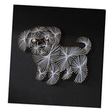 Max DIY Crafts String Art Kits Animal Dog Painting Kits for Beginners Home Decor