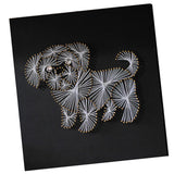Max DIY Crafts String Art Kits Animal Dog Painting Kits for Beginners Home Decor