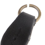 Max Vintage PU Leather Zipper Pull Zipp Puller Leaf Shape Sewing Fastener Black