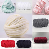 Max 25 Meters Chunky Wool Yarn  Soft Bulky Arm Knitting Wool Roving Light Green