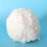 Max 32 Meters Soft Fluffy Faux Fur Yarn for Crocheting Knitting  White