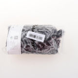 Max 32 Meters Soft Fluffy Faux Fur Yarn for Crocheting Knitting  Black Grey