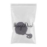 Max 32 Meters Soft Fluffy Faux Fur Yarn for Crocheting Knitting  Deep Purple