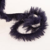 Max 32 Meters Soft Fluffy Faux Fur Yarn for Crocheting Knitting  Deep Purple
