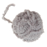 Max 32 Meters Soft Fluffy Faux Fur Yarn for Crocheting Knitting  Grey