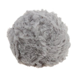 Max 32 Meters Soft Fluffy Faux Fur Yarn for Crocheting Knitting  Grey