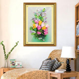 Max Ribbon Embroidery Kits DIY Tulip Flower Painting Kit Stamped Cross Stitch