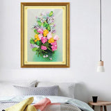 Max Ribbon Embroidery Kits DIY Tulip Flower Painting Kit Stamped Cross Stitch