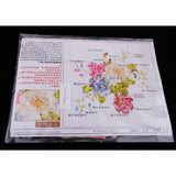 Max Ribbon Embroidery Kits DIY Flower Painting Kit Stamped Cross Stitch 01