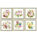 Max Ribbon Embroidery Kits DIY Flower Painting Kit Stamped Cross Stitch 01