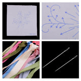 Max Ribbon Embroidery Kits DIY Flower Painting Kit Stamped Cross Stitch 01