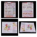 Max Ribbon Embroidery Kits DIY Flower Painting Kit Stamped Cross Stitch 01