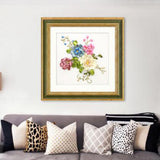 Max Ribbon Embroidery Kits DIY Flower Painting Kit Stamped Cross Stitch 01