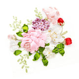 Max Ribbon Embroidery Kits DIY Flower Painting Kit Stamped Cross Stitch 02