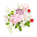 Max Ribbon Embroidery Kits DIY Flower Painting Kit Stamped Cross Stitch 02